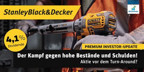 stanley black & decker aktie|Stanley Black & Decker Homepage .